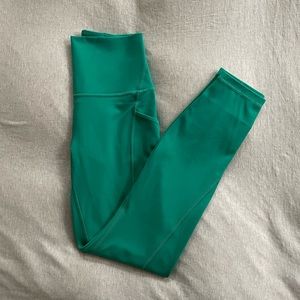 Lululemon Align High-Rise Pant with Pockets 25" Maldives Green Size 4 Leggings